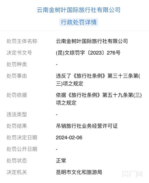 官方通報“未買手鐲被趕下車”事件 涉事旅行社屬無資質經(jīng)營